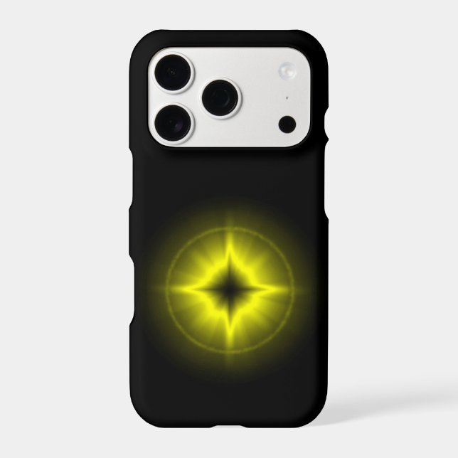 Yellow Star on black (Back)