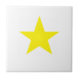 Yellow Star Tile