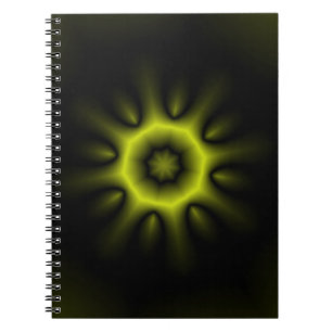 Yellow Starburst Notebook