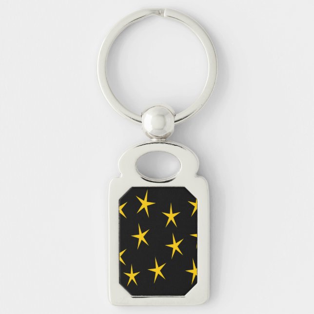YELLOW STARS KEYCHAIN (Front)