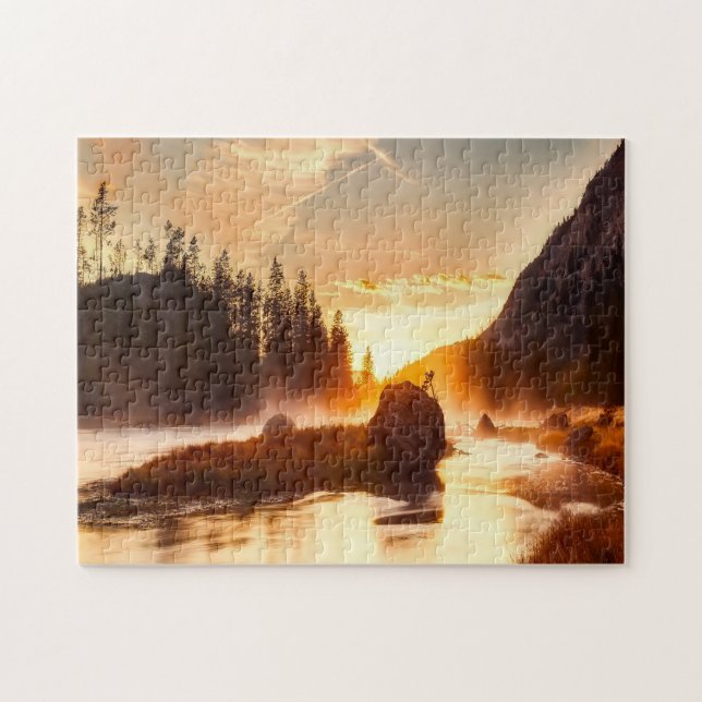 Yellow Stone National Park . Jigsaw Puzzle (Horizontal)
