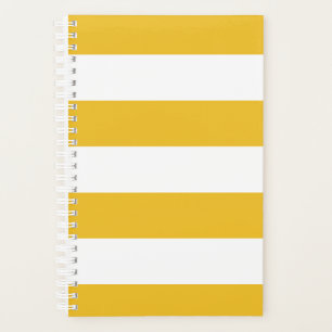 Yellow Striped Planner