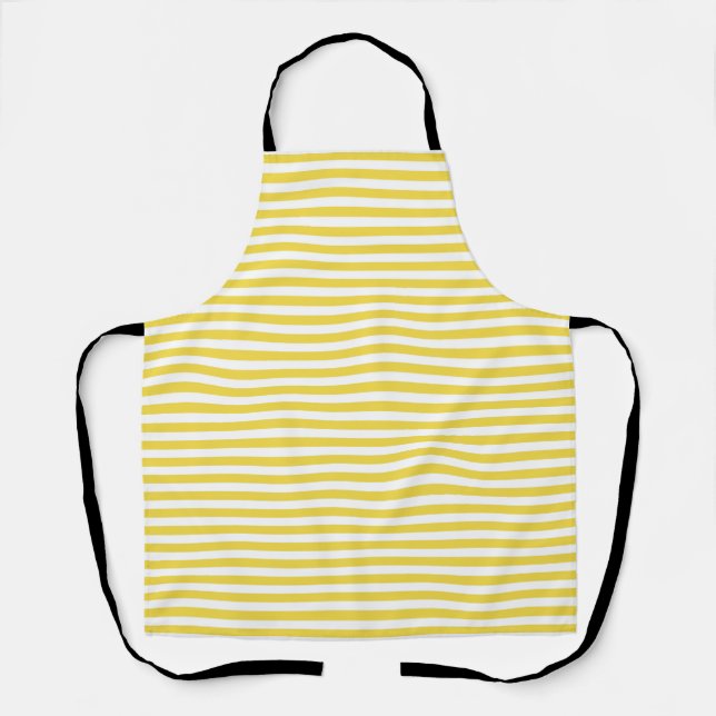 Yellow Stripes Apron (Front)