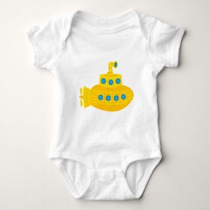 Yellow Submarine Baby Bodysuit
