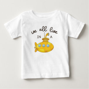 Yellow Submarine Shirt, Yellow Submarine Toddler S Baby T-Shirt