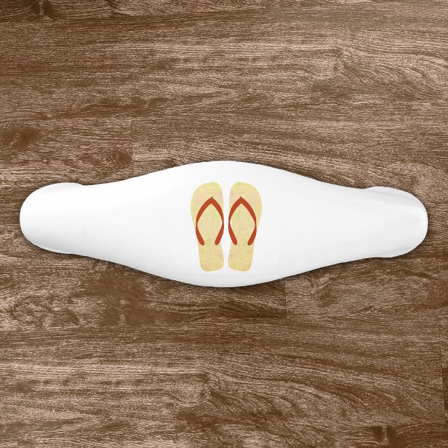 Yellow Summer Beach Theme Ceramic Drawer Pull (Creator Uploaded)