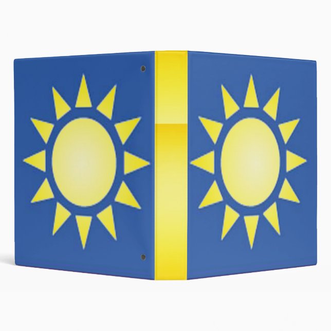 Yellow Sun Binder (Background)