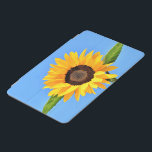 Yellow Sunflower Against Sun on Blue Sky - Summer  iPad Mini Cover<br><div class="desc">Yellow Sunflower Against Sun on Blue Sky - Summer Day - Photo Flower Nature - You can also personalize - Choose / Add Your Unique Photo - Image / Text - Name / Colour / Font / Size / more - Make Your Special Gift - Resize and move or remove...</div>