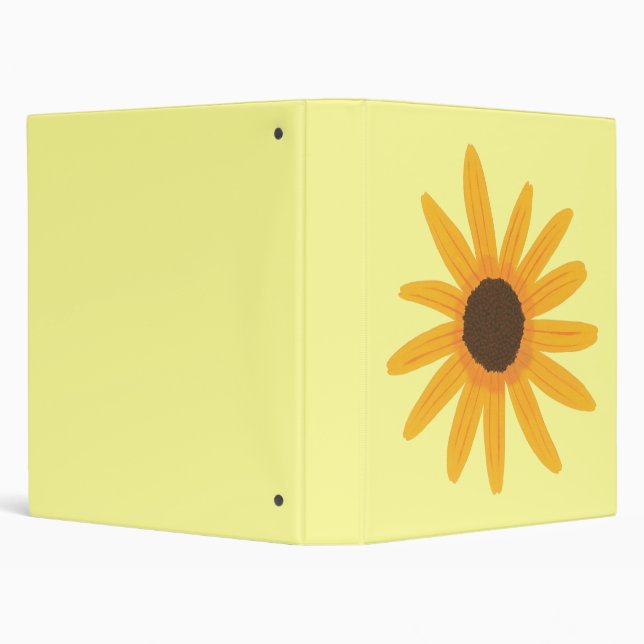 Yellow Sunflower Binders (Background)