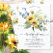 Yellow Sunflower Bridal Shower