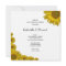 Yellow Sunflower Edge Wedding Rehearsal Dinner