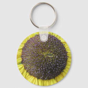 Yellow Sunflower Keychain