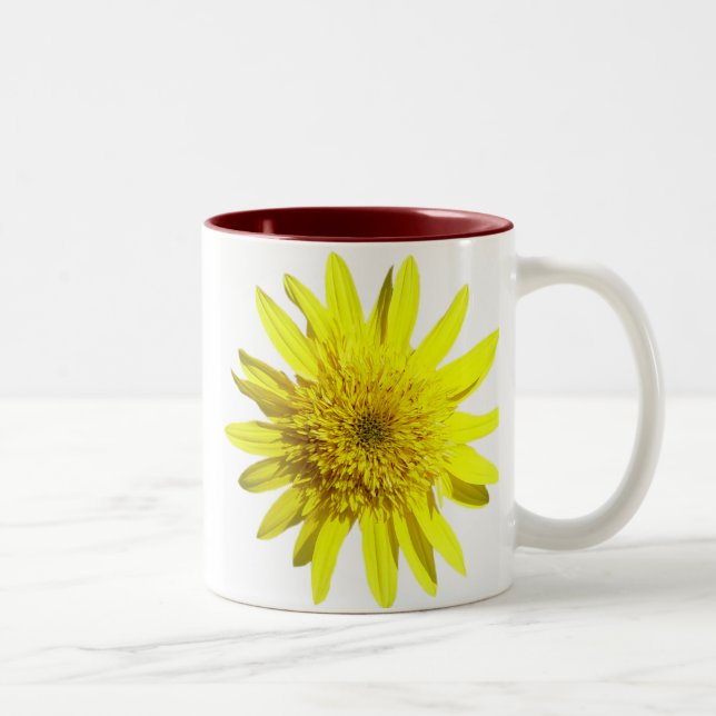 Yellow Sunflower mug (Right)