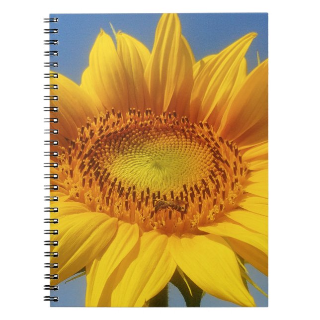 Yellow Sunflower Notebook (Front)