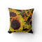 Yellow Sunflower toss pillow