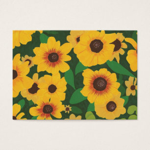 Yellow Sunflowers Artist Trading Card