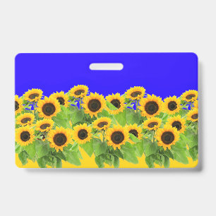 Yellow Sunflowers Badge