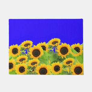 Yellow Sunflowers Doormat