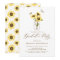 Yellow Sunflowers in Mason Jar Graduation Party