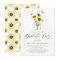 Yellow Sunflowers in Mason Jar Graduation Party
