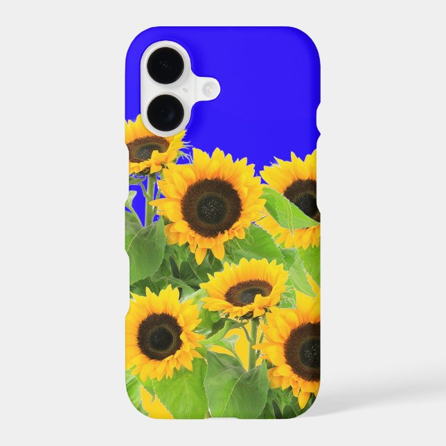 Yellow Sunflowers iPhone Case (Back)