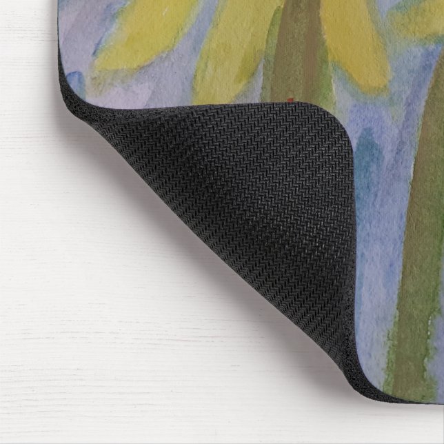 Yellow Sunflowers Mouse Mat (Corner)