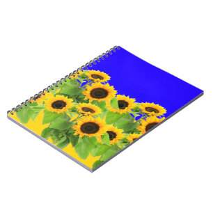 Yellow Sunflowers Notebook