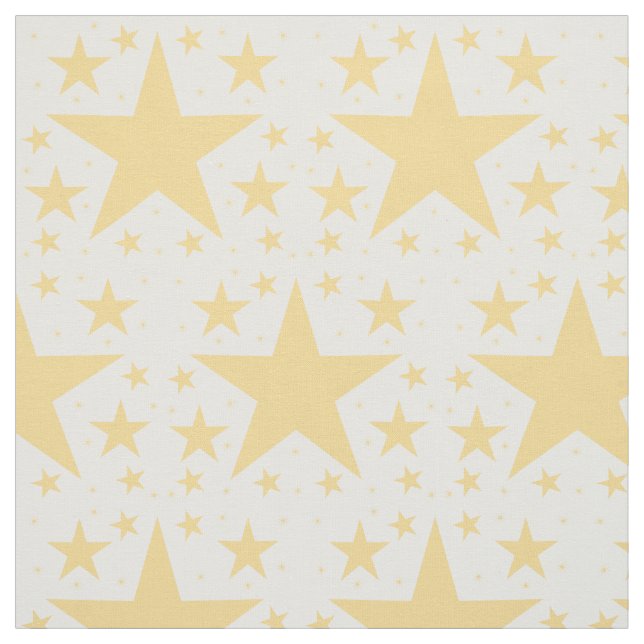 Yellow Superstar Collection Pattern Fabric (Swatch)