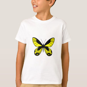 Yellow Swallowtail Butterfly Boys Graphic T-Shirt 