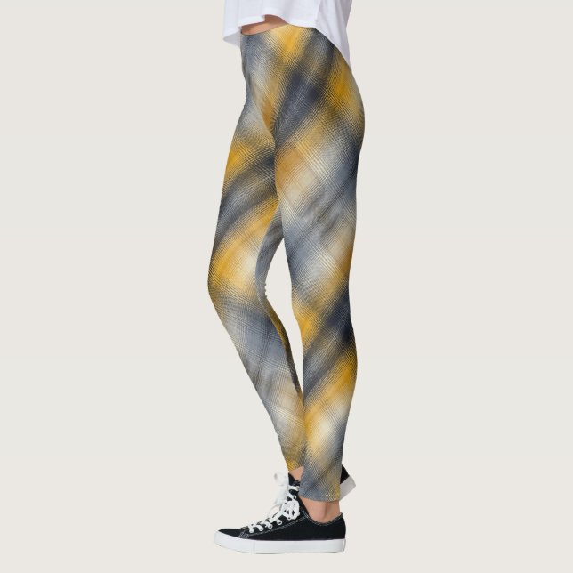 yellow swirl  leggings (Left)
