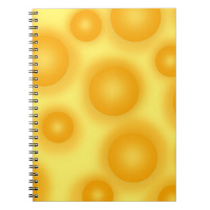 Yellow Swiss Cheese Notebook