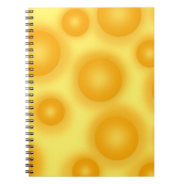 Yellow Swiss Cheese Notebook (Front)