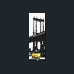 Yellow Taxi New York City Brooklyn Bridge Nyc Canvas Print<br><div class="desc">Yellow Taxi New York City Brooklyn Bridge Nyc Pop Art Canvas Art Print.</div>