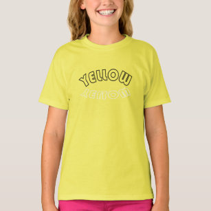 Yellow Team Cheer stand,leading Squad -sport Day T-Shirt