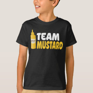 Yellow Team Mustard organic spicy food lover T-Shirt