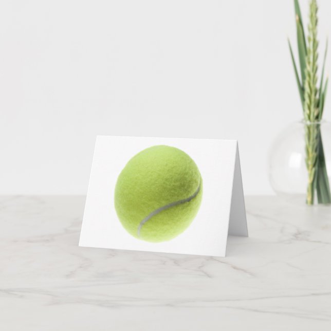 Yellow Tennis Ball Customized Template (Front)