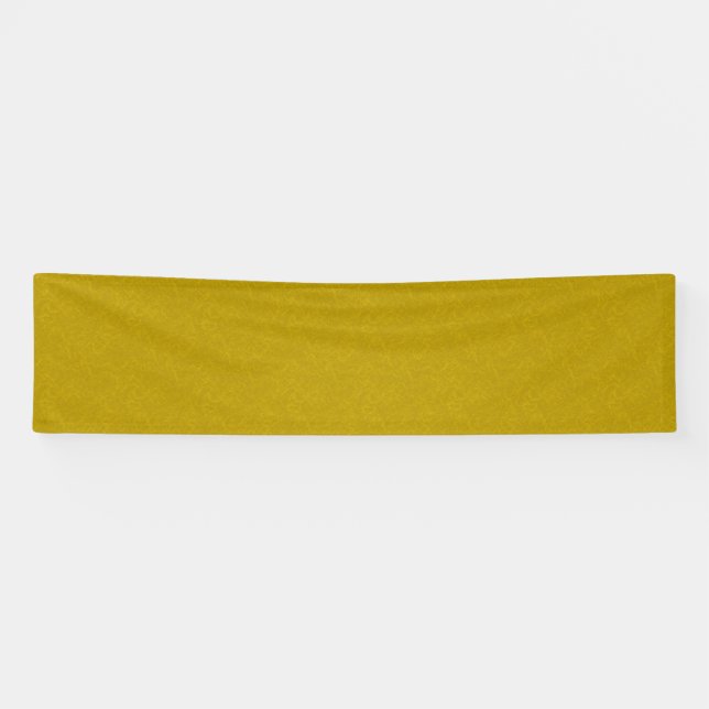Yellow textured surface with  swirling pattern banner (Horizontal)