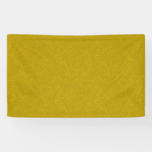 Yellow textured surface with swirling pattern banner