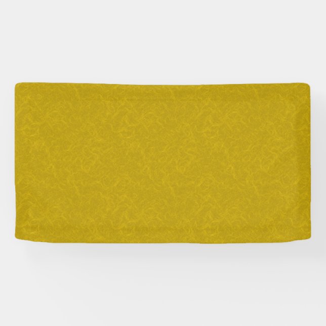 Yellow textured surface with  swirling pattern banner (Horizontal)