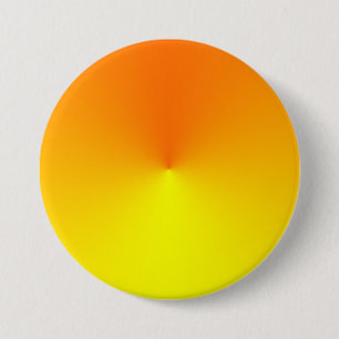 Yellow to Orange Gradient - Customized Template 3 Inch Round Button