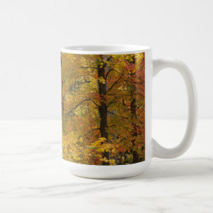 Yellow Trees Of Autumn Coffee Mug