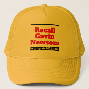 Yellow trucker hat recallgavin2020