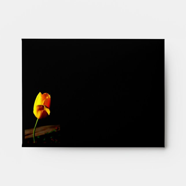 Yellow Tulip Envelope (Front)