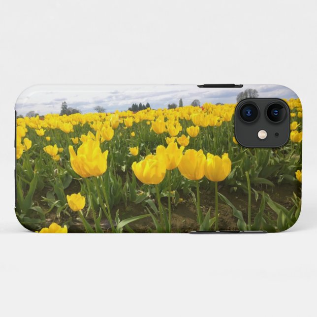 Yellow Tulip Field, Oregon Case-Mate iPhone Case (Back (Horizontal))