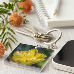 Yellow Tulip Keychain