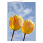 Yellow Tulips in the sky