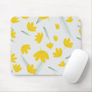 Yellow Tulips Mouse Pad
