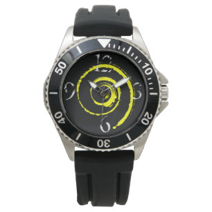 Yellow Twirl Watch