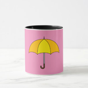 Yellow Umbrella Mug