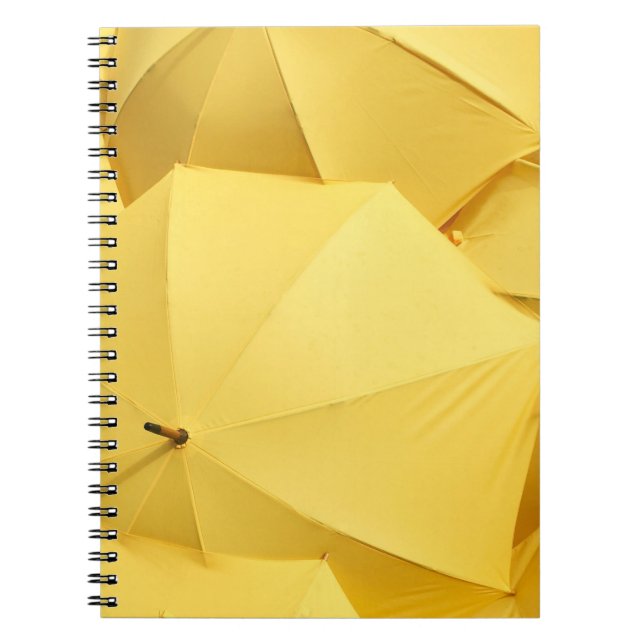 Yellow umbrella notebook (Front)